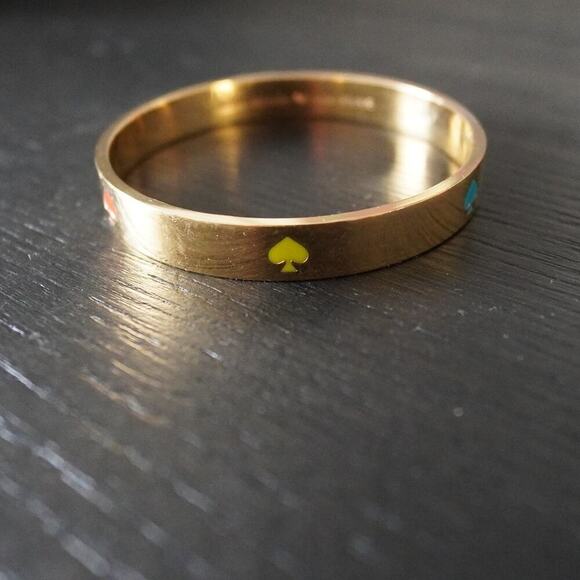 kate spade Jewelry - KATE Spade Multi-color Spade Bangle